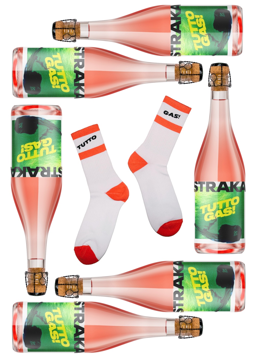 TUTTO GAS! 6er-Paket inkl. Socken